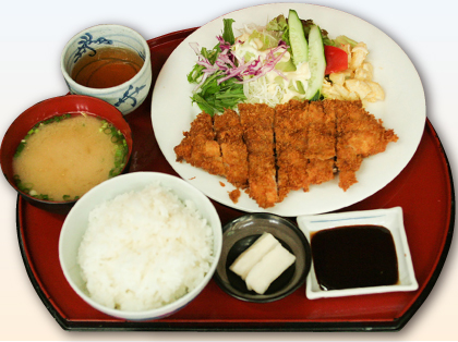 チキンカツ定食